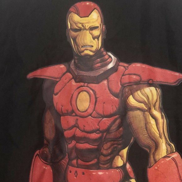 Primitive x Moebius x Iron Man Black Nylon Jacket Men’s Small Back Graphic Tags - Picture 7 of 12